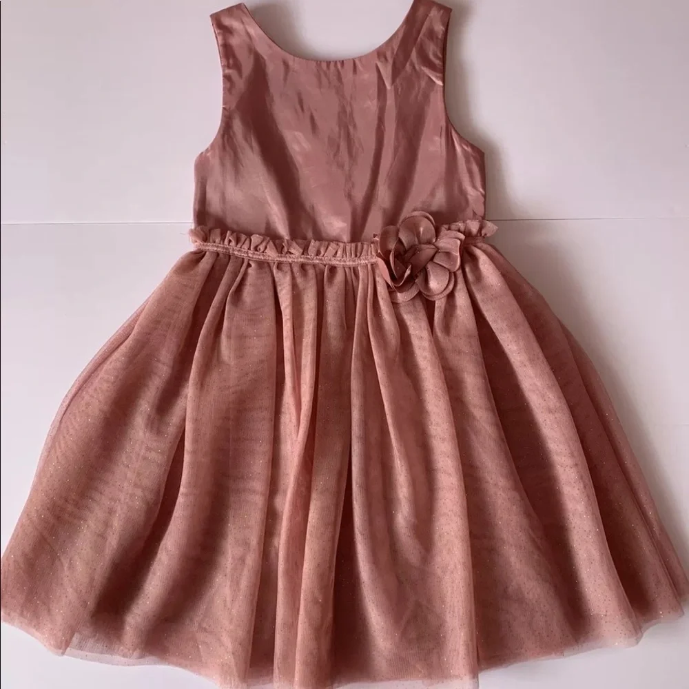 𝅺old Rose Toddler Girl dress